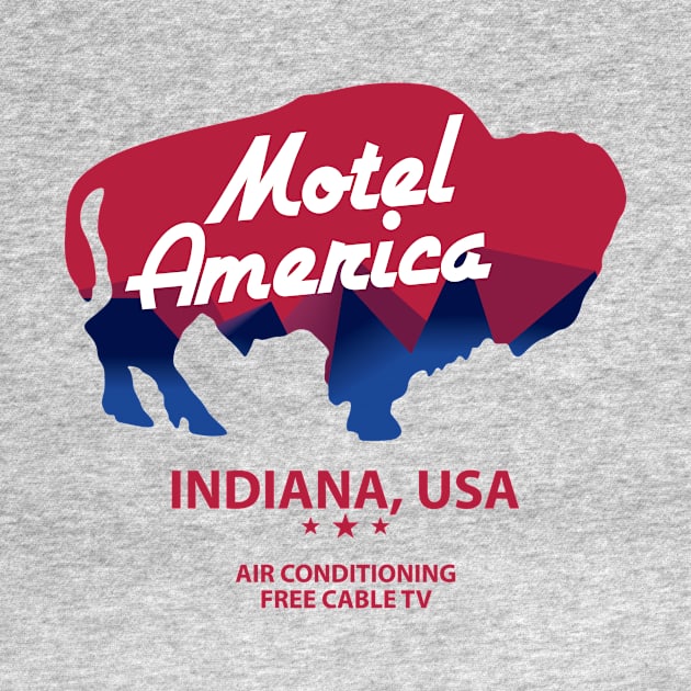 American Gods Motel America by GraphicGibbon